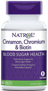 Cinnamon, Chromium & Biotin - 60 tabs - Sense42 Beauty and Health