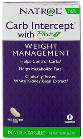 Carb Intercept with Phase 2 - 120 vcaps - Sense42 Beauty and Health