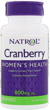 Cranberry, 800mg - 30 caps - Sense42 Beauty and Health