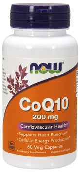 CoQ10, 200mg - 60 vcaps - Sense42 Beauty and Health