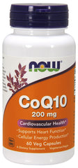 CoQ10, 200mg - 60 vcaps - Sense42 Beauty and Health