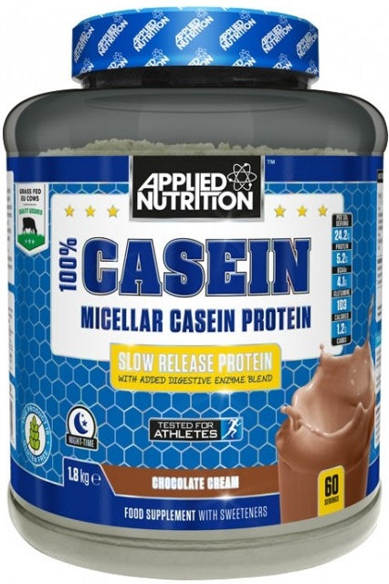 100% Casein Protein, Chocolate Cream (EAN 634158679865) - 1800g - Sense42 Beauty and Health