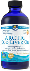 Arctic Cod Liver Oil, 1060mg Orange - 237 ml. - Sense42 Beauty and Health