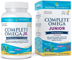Complete Omega Junior, 283mg Lemon - 90 mini softgels - Sense42 Beauty and Health