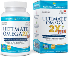 Ultimate Omega 2X TEEN - 60 mini softgels - Sense42 Beauty and Health