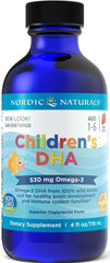 Children's DHA, 530mg Omega-3 Strawberry (EAN 768990567803) - 119 ml. - Sense42 Beauty and Health
