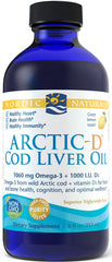 Arctic-D Cod Liver Oil, Lemon - 237 ml. - Sense42 Beauty and Health