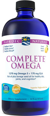 Complete Omega, 1270mg Lemon - 473 ml. - Sense42 Beauty and Health