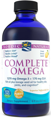 Complete Omega, 1270mg Lemon - 237 ml. - Sense42 Beauty and Health