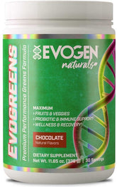 Evogreens Naturals, Chocolate - 336g - Sense42 Beauty and Health