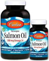 Norwegian Salmon Oil - 180 + 50 softgels - Sense42 Beauty and Health