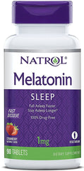 Melatonin Fast Dissolve, 1mg - 90 tabs - Sense42 Beauty and Health