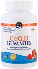 CoQ10 Gummies, 100mg Strawberry - 60 gummies - Sense42 Beauty and Health
