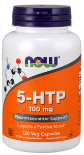5-HTP, 100mg - 120 vcaps - Sense42 Beauty and Health
