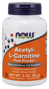 Acetyl-L-Carnitine, Pure Powder - 85g - Sense42 Beauty and Health