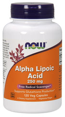 Alpha Lipoic Acid, 250mg - 120 vcaps - Sense42 Beauty and Health