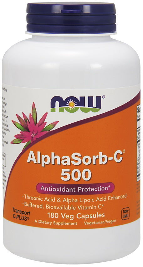 AlphaSorb-C, 500mg - 180 vcaps - Sense42 Beauty and Health