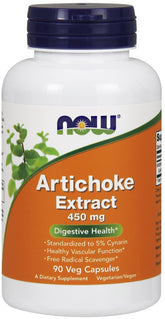 Artichoke Extract, 450mg - 90 vcaps - Sense42 Beauty and Health