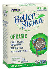 Better Stevia Packets, Organic - 75 packets - Sense42 Beauty and Health