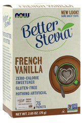 Better Stevia Packets, French Vanilla - 75 packets - Sense42 Beauty and Health