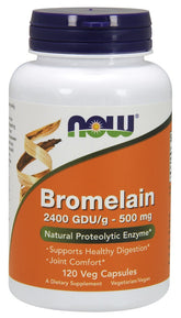Bromelain, 500mg - 120 vcaps - Sense42 Beauty and Health
