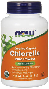 Chlorella, Organic Pure Powder - 113g - Sense42 Beauty and Health