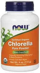 Chlorella, Organic Pure Powder - 113g - Sense42 Beauty and Health