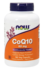 CoQ10, 60mg - 180 vcaps - Sense42 Beauty and Health