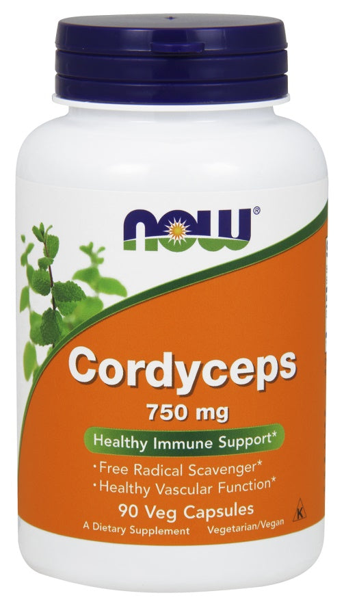 Cordyceps, 750mg - 90 vcaps - Sense42 Beauty and Health