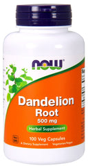 Dandelion Root, 500mg - 100 vcaps - Sense42 Beauty and Health