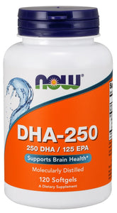 DHA-250, 250 DHA / 125 EPA - 120 softgels - Sense42 Beauty and Health
