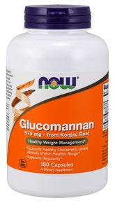 Glucomannan from Konjac Root, 575mg - 180 caps - Sense42 Beauty and Health