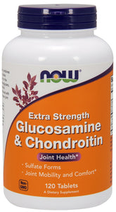 Glucosamine & Chondroitin Extra Strength - 120 tabs - Sense42 Beauty and Health