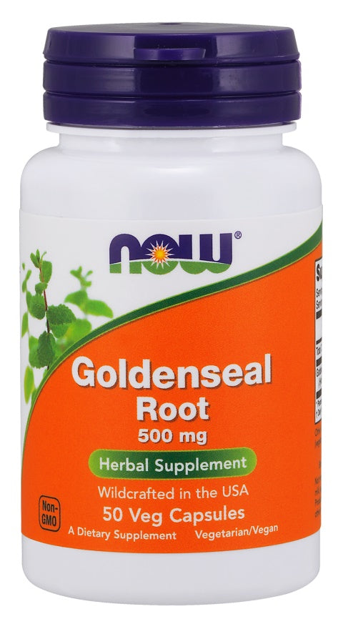 Goldenseal Root, 500mg - 50 vcaps - Sense42 Beauty and Health