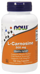 L-Carnosine, 500mg - 100 vcaps - Sense42 Beauty and Health