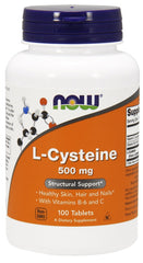 L-Cysteine, 500mg - 100 tablets - Sense42 Beauty and Health