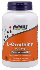 L-Ornithine, 500mg - 120 vcaps - Sense42 Beauty and Health
