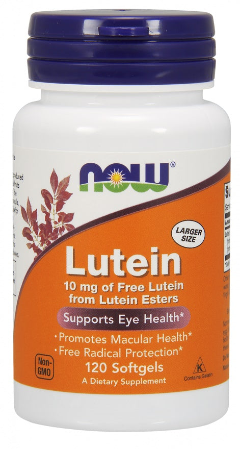 Lutein, 10mg - 120 softgels - Sense42 Beauty and Health