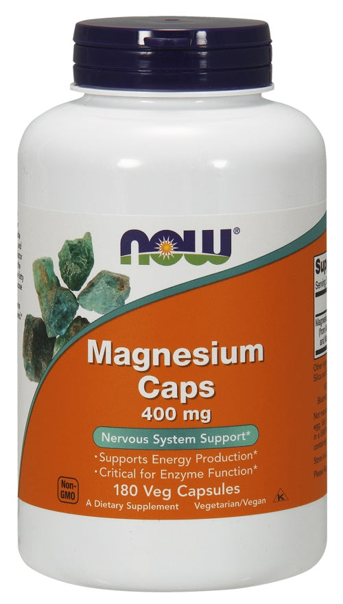 Magnesium, 400mg - 180 vcaps - Sense42 Beauty and Health