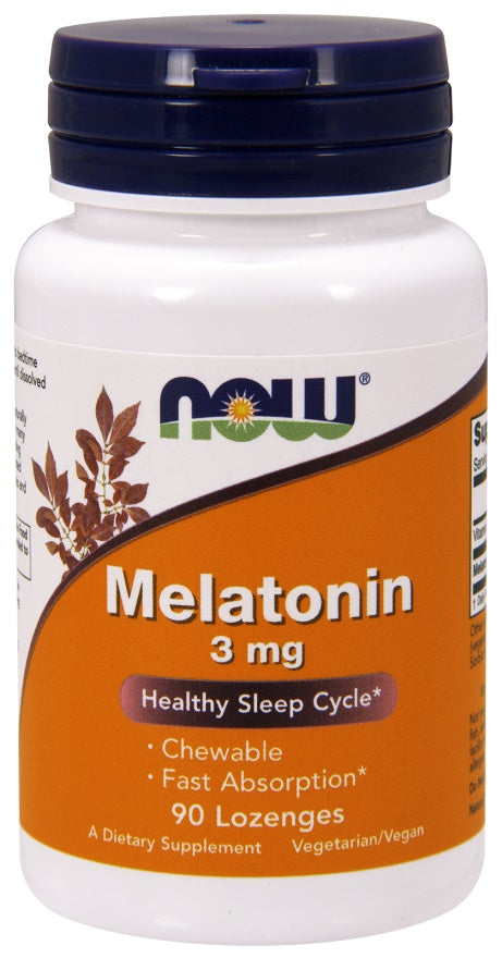 Melatonin Chewable, 3mg - 90 lozenges - Sense42 Beauty and Health