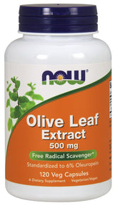 Olive Leaf Extract, 500mg - 120 vcaps - Sense42 Beauty and Health