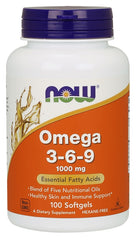 Omega 3-6-9, 1000mg - 100 softgels - Sense42 Beauty and Health
