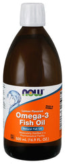 Omega-3 Fish Oil Liquid, Lemon - 500 ml. - Sense42 Beauty and Health