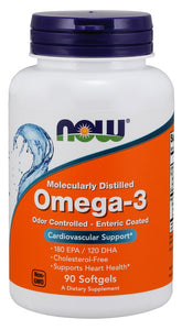 Omega-3 Enteric Coated - 90 softgels - Sense42 Beauty and Health