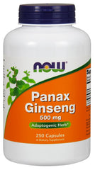 Panax Ginseng, 500mg - 250 caps - Sense42 Beauty and Health