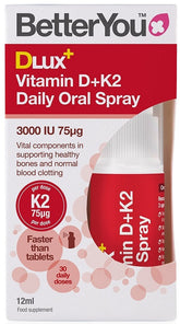 DLux+ Vitamin D+K2 Daily Oral Spray - 12 ml. - Sense42 Beauty and Health