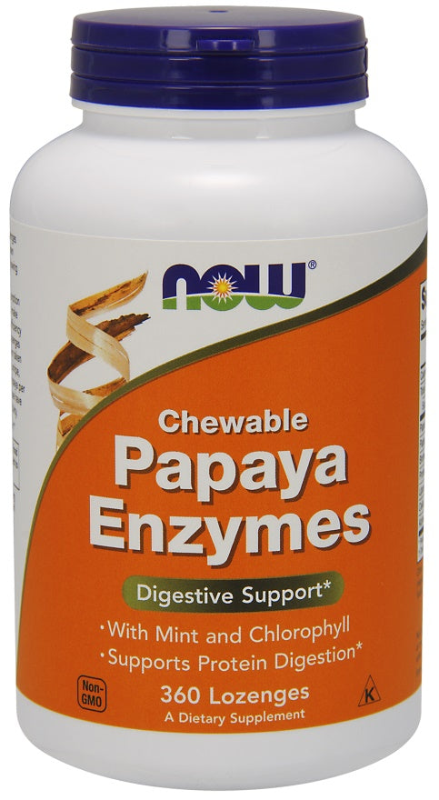 Papaya Enzyme, Chewable - 360 lozenges - Sense42 Beauty and Health