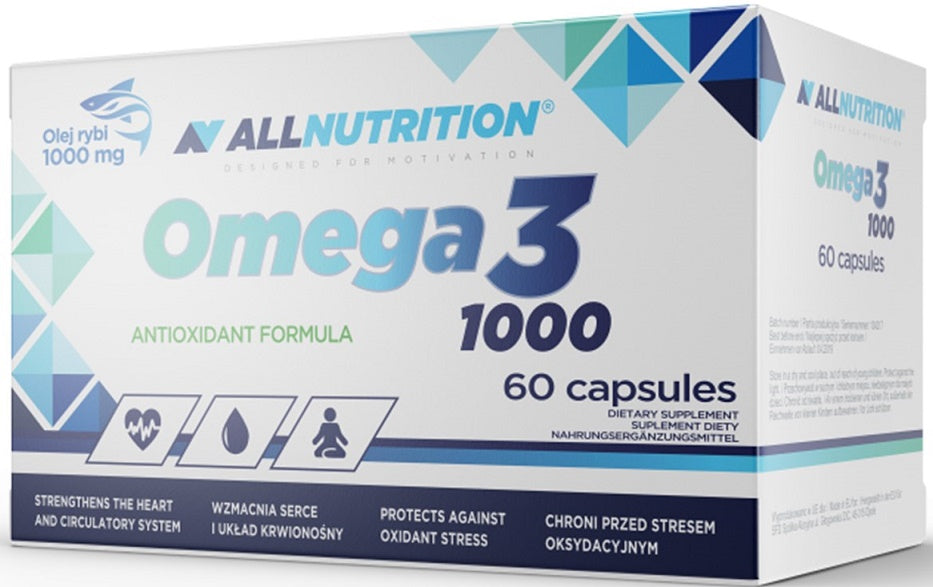 Omega 3, 1000mg - 60 caps - Sense42 Beauty and Health