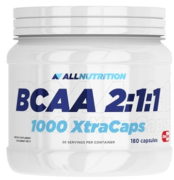 BCAA 2:1:1 1000 Xtra Caps - 180 caps - Sense42 Beauty and Health