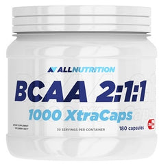 BCAA 2:1:1 1000 Xtra Caps - 180 caps - Sense42 Beauty and Health